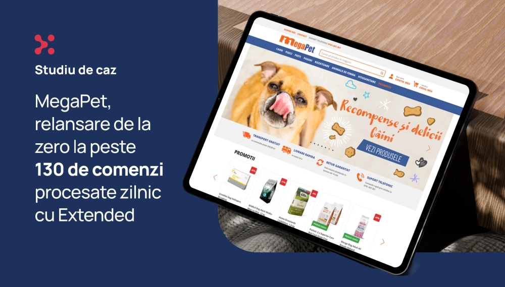 MegaPet, relansare de la zero la peste 130 de comenzi pe zi
