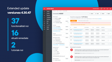 Extended V4.30.47: integrare cu FGO, Pluriva, livrare in punctele de ridicare Sameday si alte 34 de functionalitati