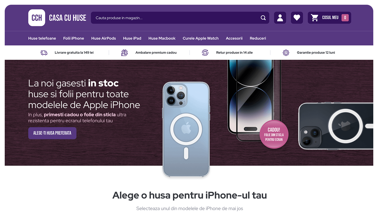 Magazinul online Casa cu Huse