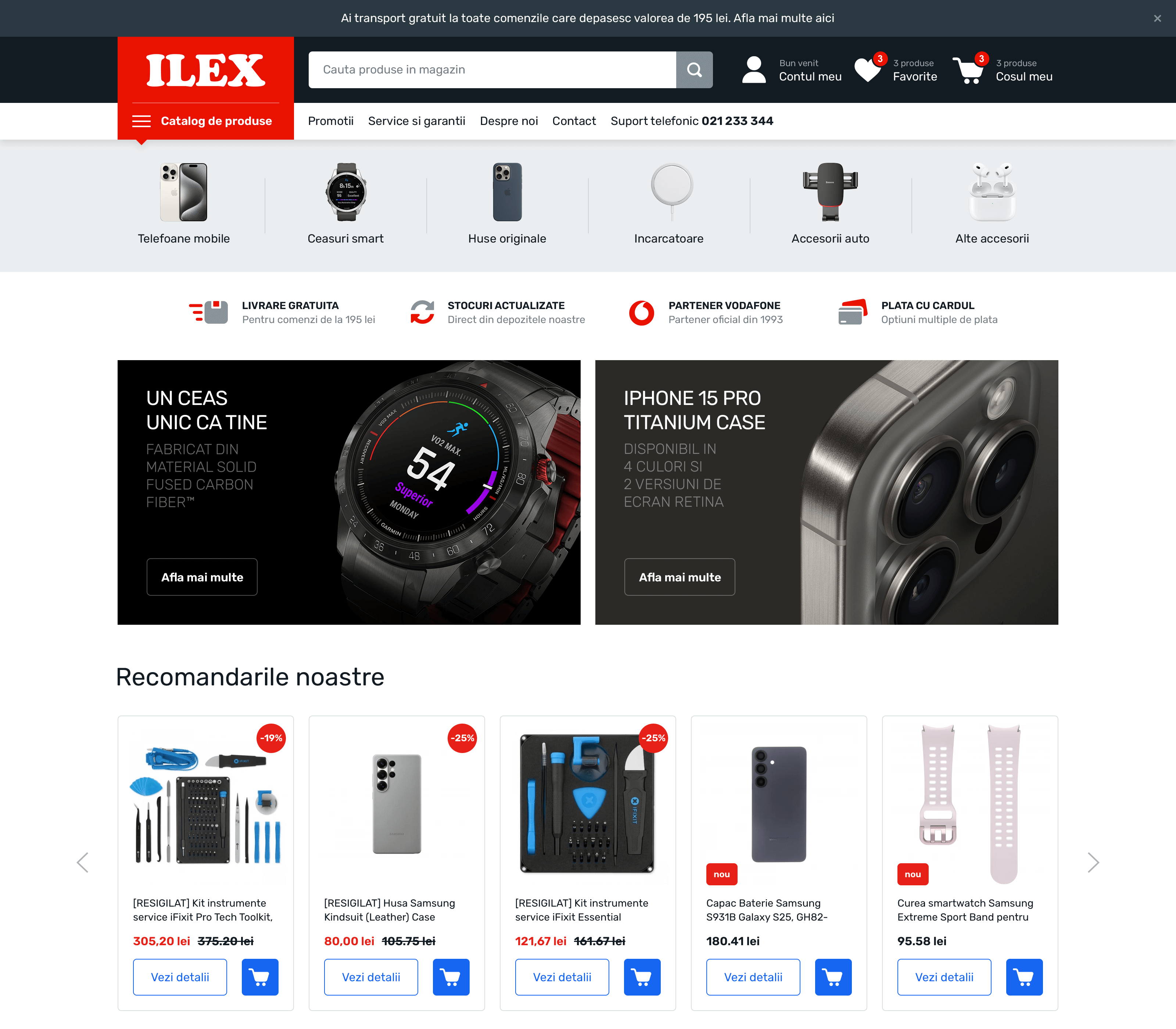 Migrare magazin online ILEX