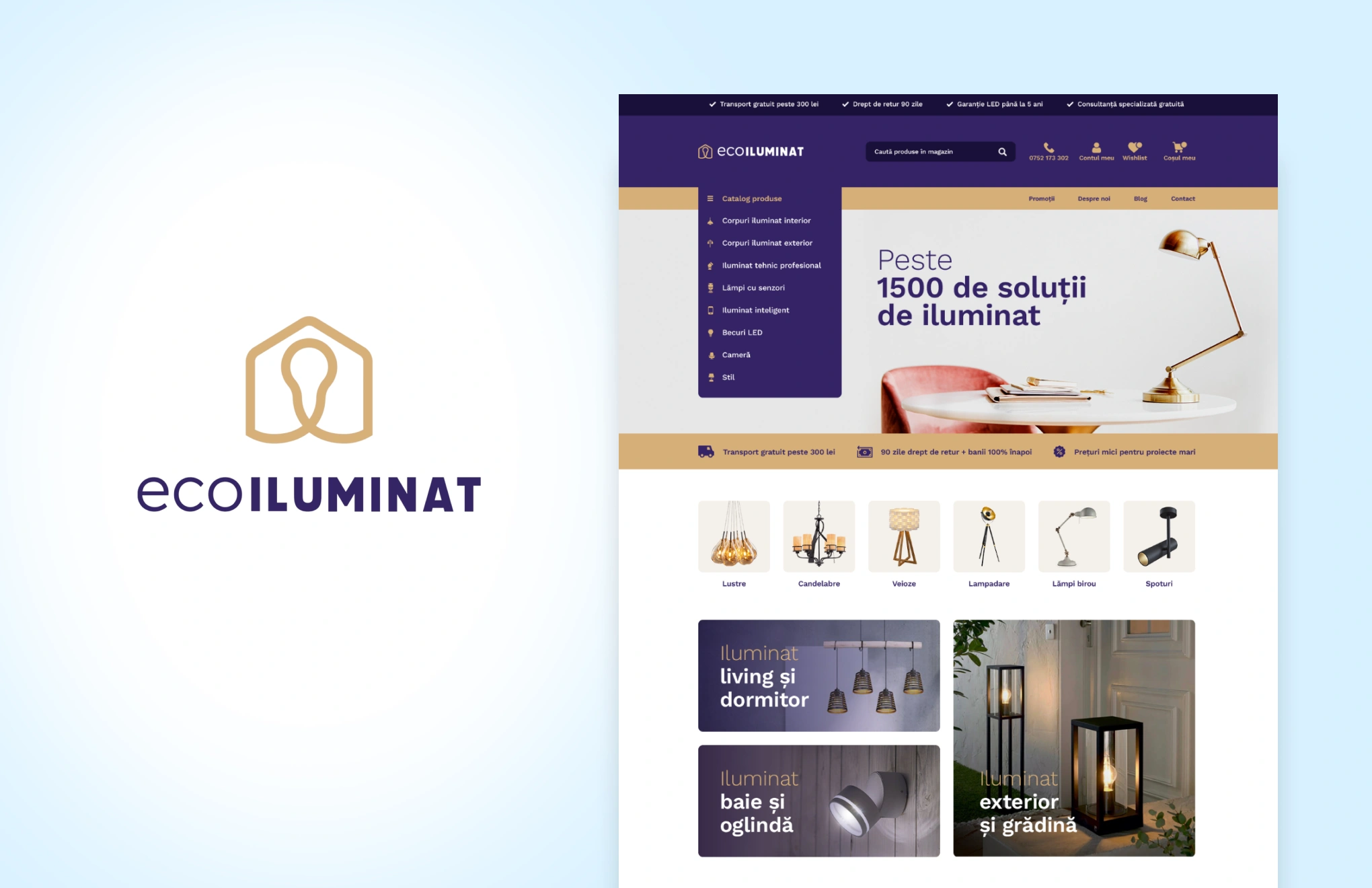 ECO-iluminat rebranding