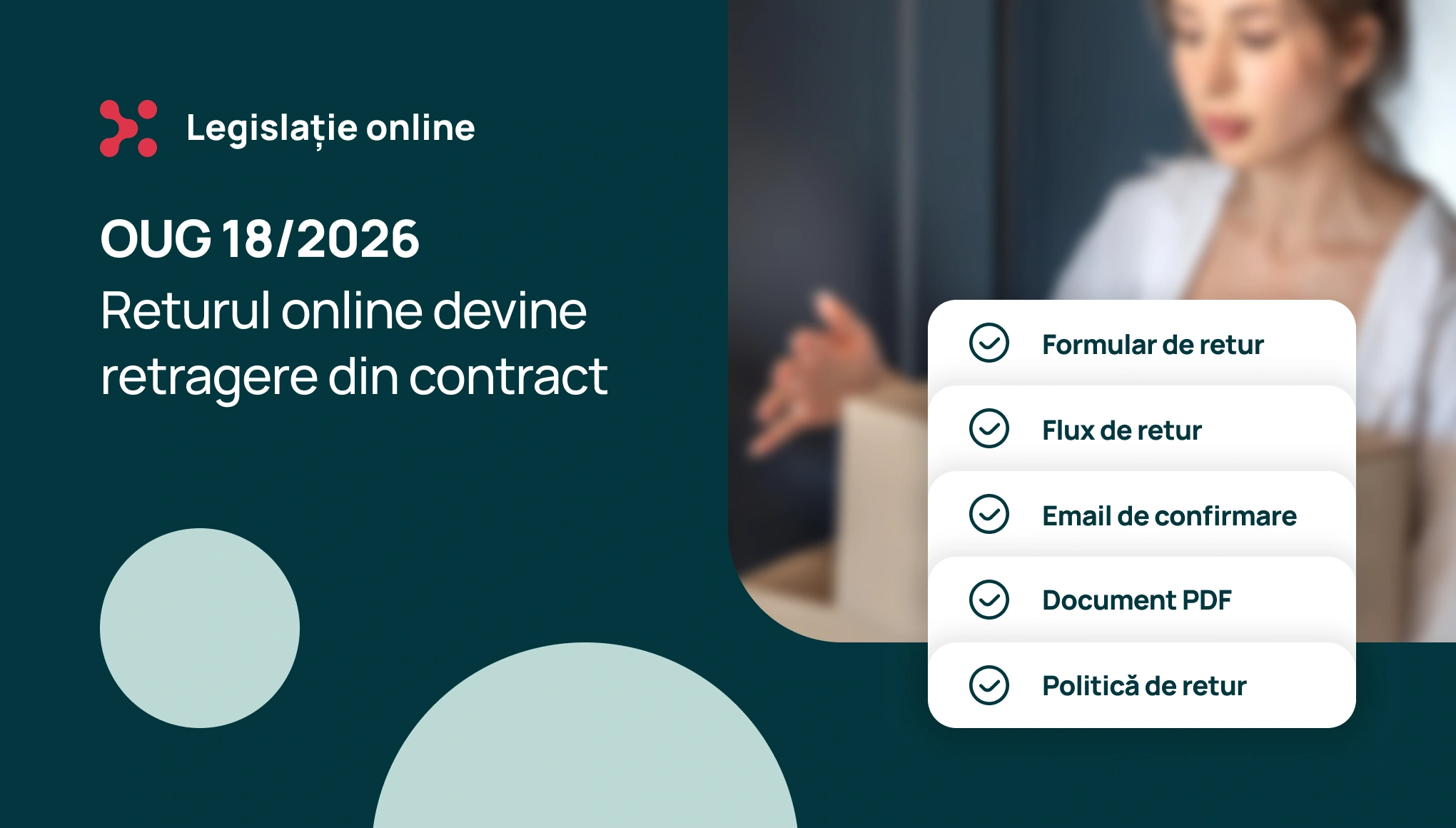 Cum se schimbă returul online pentru magazine: „retragerea din contract” impusă de OUG 18/2026