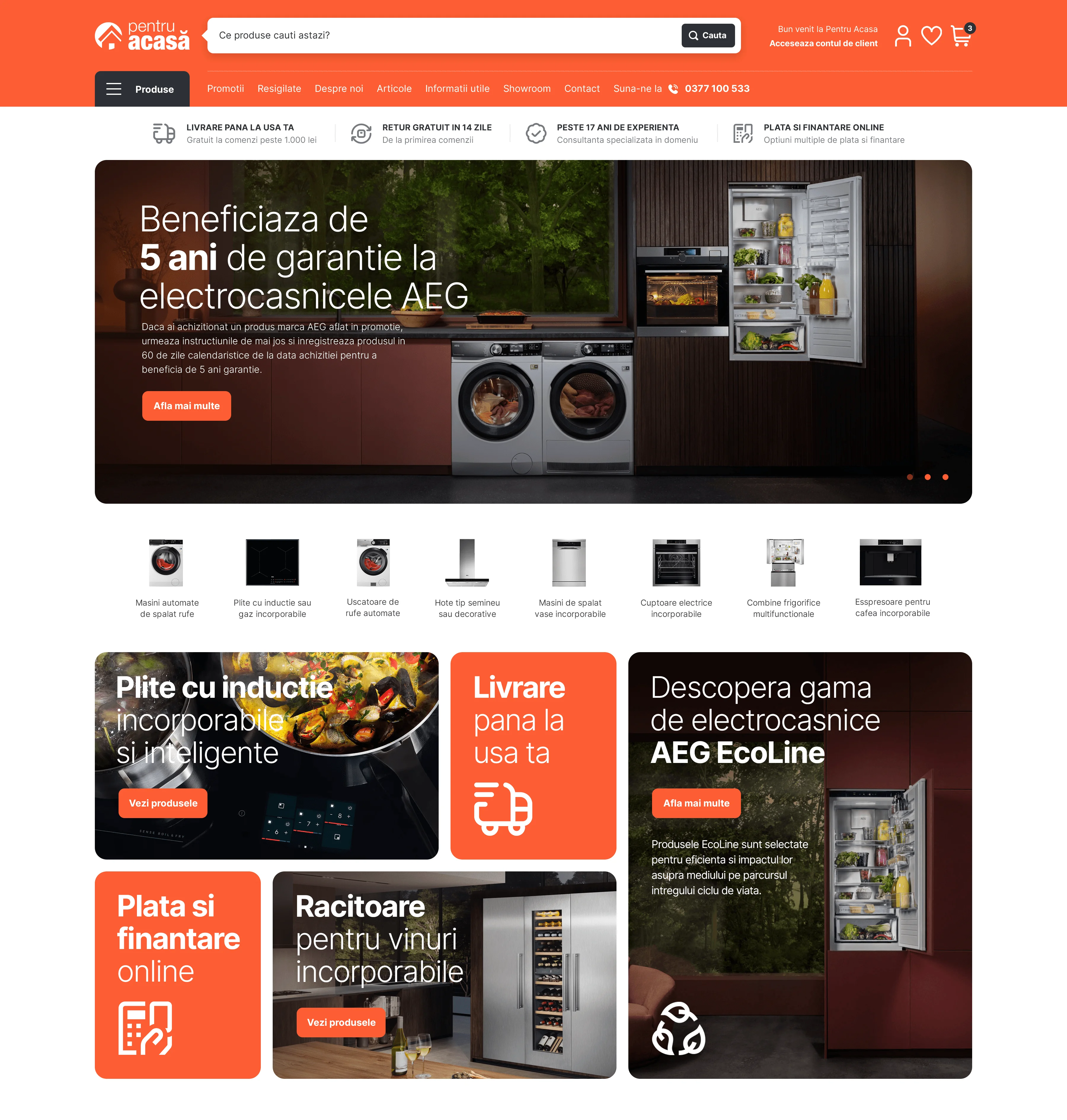 Migrare magazin online Pentru Acasa